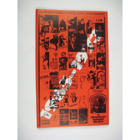 A Streetcar Named Desire 1973 Show Program Patricia Connolly Lincoln Center - Picture 2 of 9